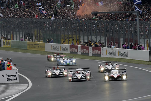 Audi gaat nu ook in de LMS de strijd aan met Peugeot
